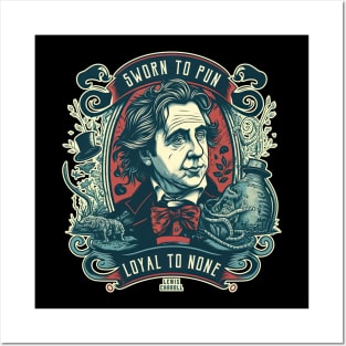 Lewis Carroll - Sworn to Pun, Loyal to None Posters and Art